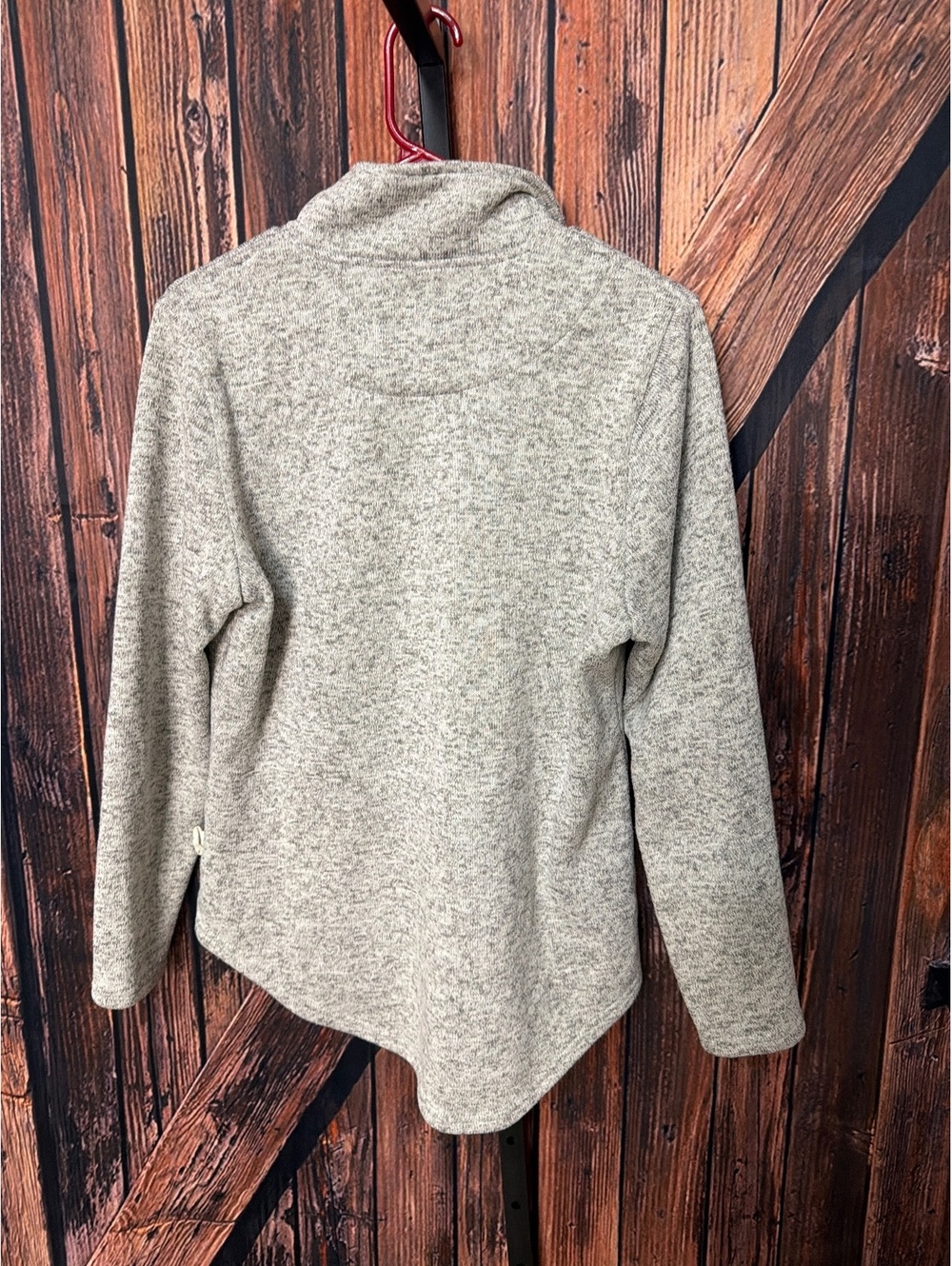 Simply Southern Heather Gray Pullover Sweater Size M - Picture 3 of 3